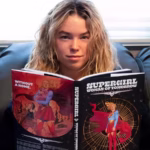 milly-alcock-reading-supergirl-woman-of-tomorrow-from-james-gunn-s-instagram